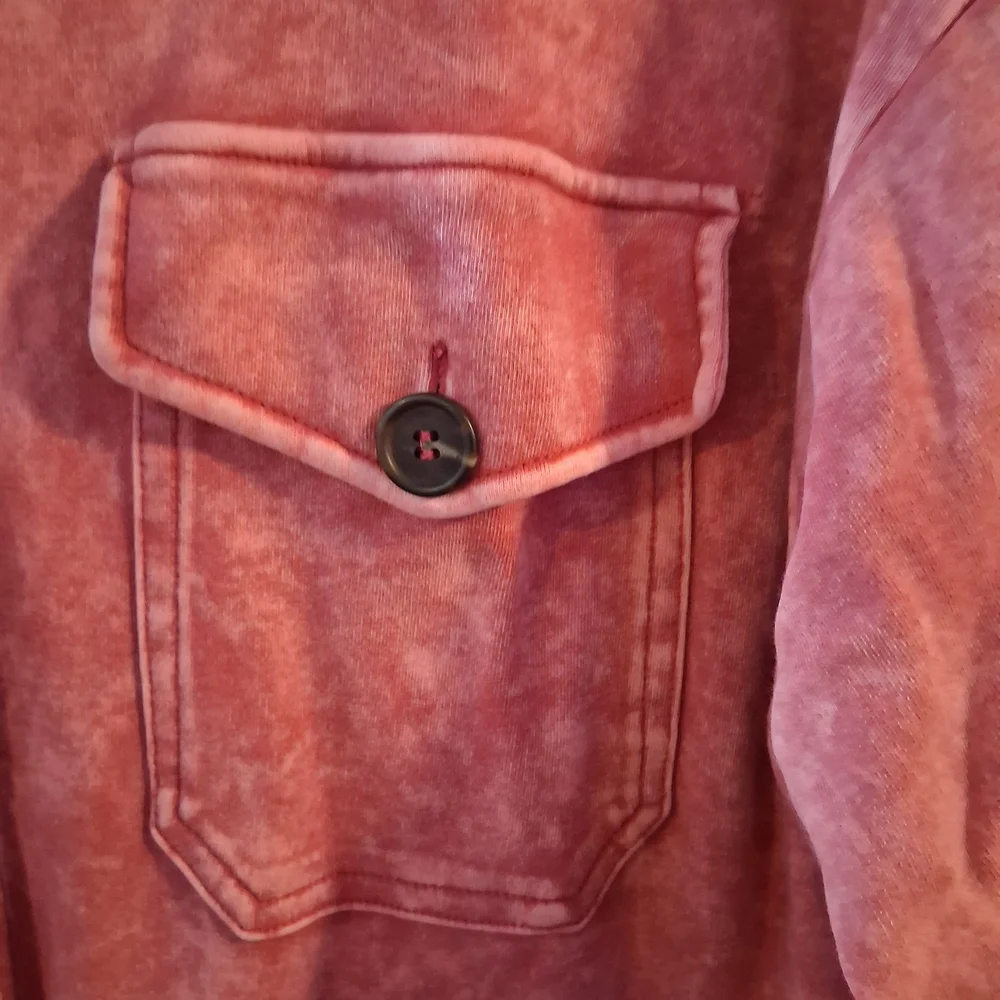 Women's Pink Shacket - Picture 5 of 6